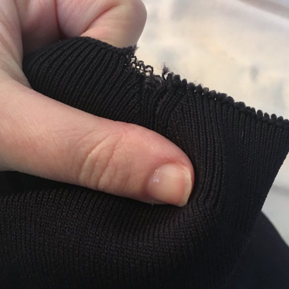 Ted Baker Hethia Pleat Knit Dress navy white size 1 *PLEASE READ* - Picture 12 of 16